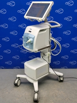 Draeger Evita Infinity V500 Ventilator with Infinity C500 Monitor on Trolley - 3