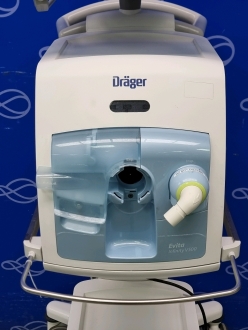 Draeger Evita Infinity V500 Ventilator with Infinity C500 Monitor on Trolley - 5