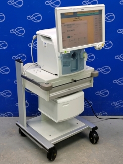 Draeger Evita Infinity V500 Ventilator with Infinity C500 Monitor on Trolley - 3