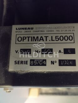 Luneau Optimat L5000 Ophthalmic Table - 5