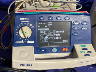 2 x Philips Heartstart XL Defibrillators with Pacing Option - 2