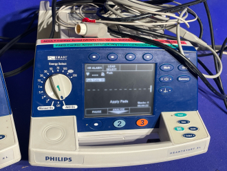 2 x Philips Heartstart XL Defibrillators with Pacing Option - 3