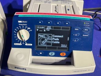 2 x Philips Heartstart XL Defibrillators (1 with Pacing Option) - 3