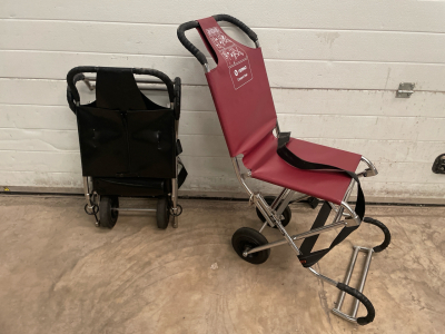 2 x Ferno Compact Evacuation Chairs