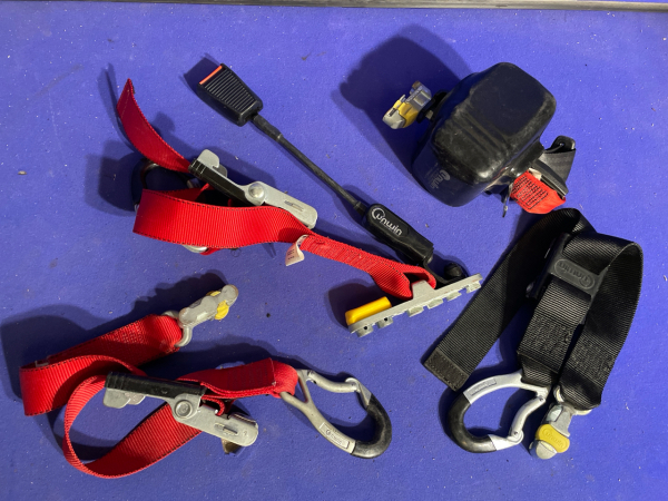 Large Selection of Various Unwin Vehicle Restraint Clamps / Straps / Belts etc