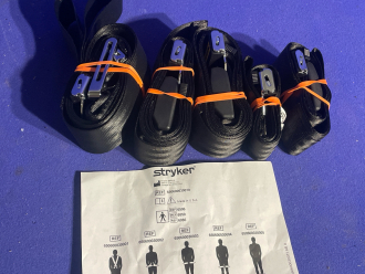 Approximately 150 x Various Stryker Restraints