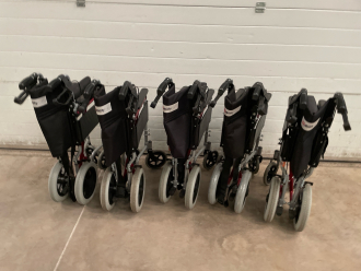 5 x GoAbility Access Folding Transit Wheelchairs