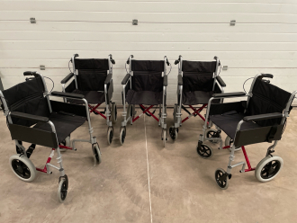 5 x GoAbility Access Folding Transit Wheelchairs - 2