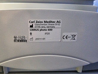 Zeiss Cirrus Photo 600 - Combined Mydriatic/Non-Mydriatic Colour Camera and OCT - 5