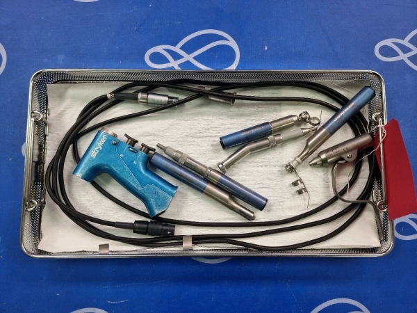 Stryker REM B Handpiece Set