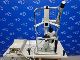 Zeiss Visulas YAG II Plus Slit Lamp on Table - 4