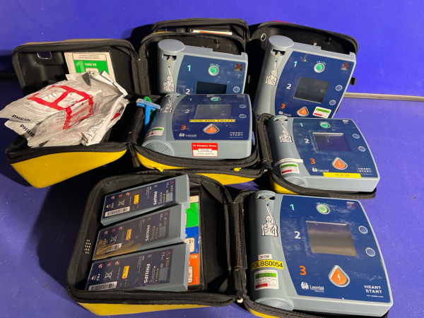 5 x Laerdal HeartStart FR2+ Defibrillators