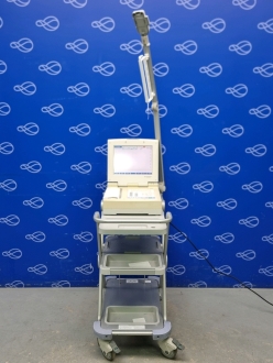 Fukuda Denshi Cardimax FX-7542 ECG Recorder on Trolley - 2