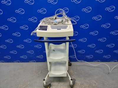 Mortara ELI 250 ECG Recorder on Trolley