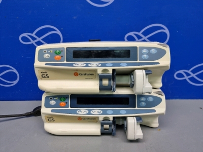 2 x Carefusion Alaris GS Syringe Pump