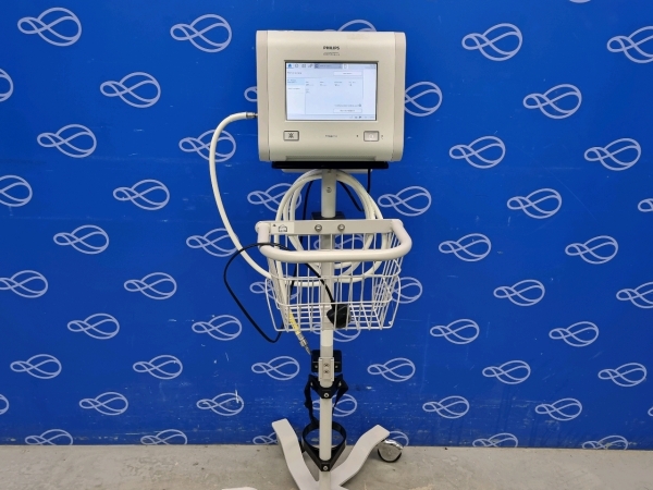 Philips Respironics Trilogy EVO Ventilator on Rollstand