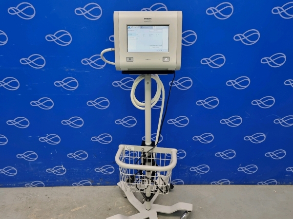 Philips Respironics Trilogy EVO Ventilator on Rollstand