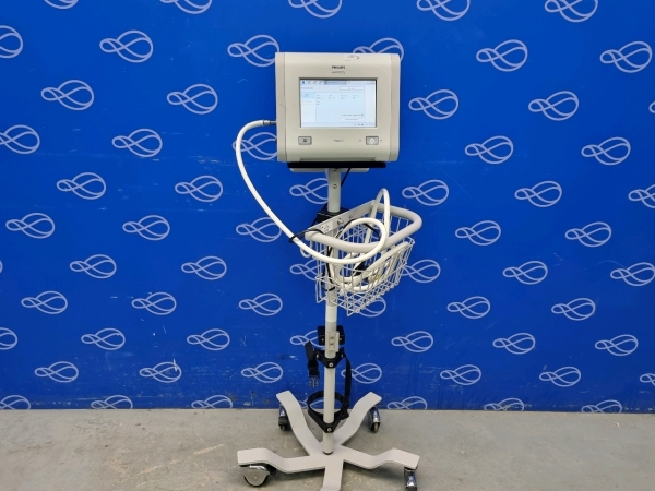 Philips Respironics Trilogy EVO Ventilator on Rollstand