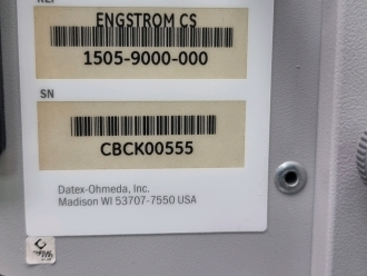 GE Datex-Ohmeda Engstrom Carestation Ventilator on Rollstand - 5