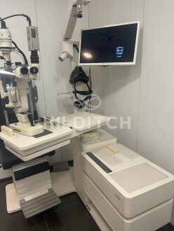 Topcon SL-8Z Slit Lamp with Ophthalmology Chair and Stand - 2