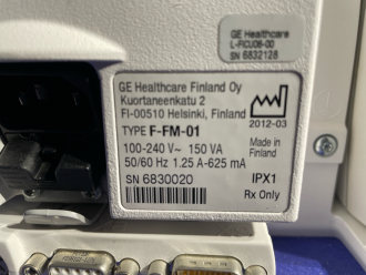 GE F-FM-01 Patient Monitor - 3