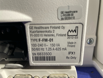 GE F-FM-01 Patient Monitor - 3