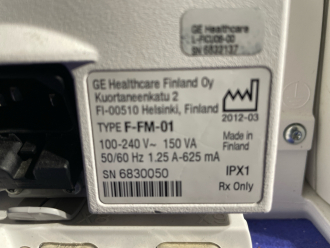 GE F-FM-01 Patient Monitor - 3