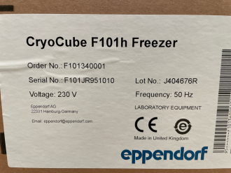 Eppendorf CryoCube F101h ULT Freezer (Stock Photo) - 3