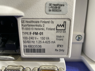 GE F-FM-01 Patient Monitor - 3