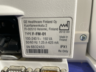 GE F-FM-01 Patient Monitor - 2