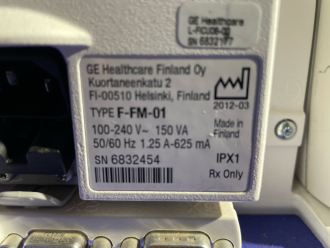 GE F-FM-01 Patient Monitor - 3