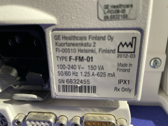 GE F-FM-01 Patient Monitor - 3