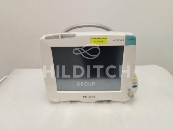 3 x Philips MP50 Anaesthetic Modular Multiparameter Monitors