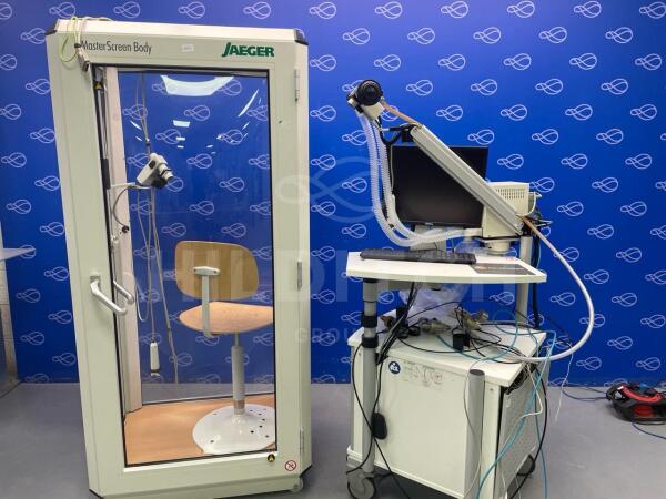 Jaeger MS-PFT Respiratory Analyser with Jaeger MasterScreen Body Box ...