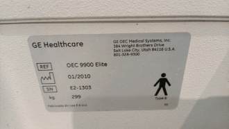 GE OEC 9900 Elite VAS MTS C-ARM - 12