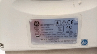 GE 4C Convex Transducer - 8