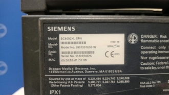 Siemens SC 6002XL Patient Monitor - 5