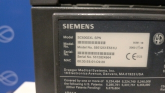 Siemens SC 6002XL Patient Monitor - 5