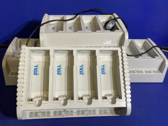 4 x Zoll SurePower 4 Bay Battery Charging Stations