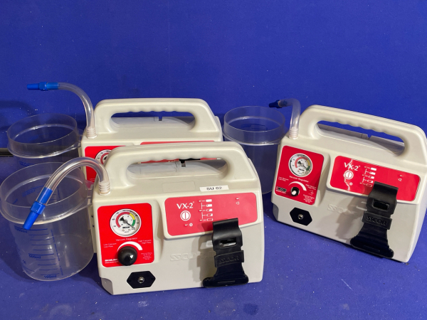 3 x Sscor.Inc VX-2 Suction Pumps