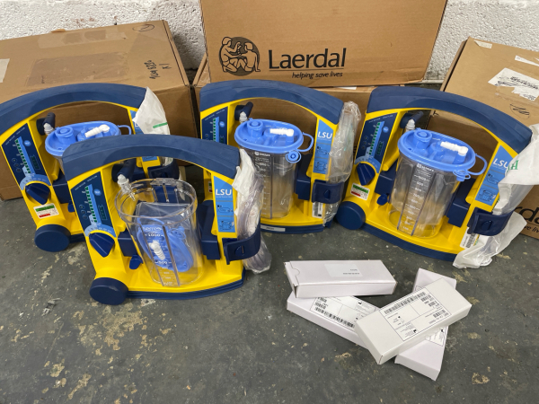 4 x Laerdal Suction Units