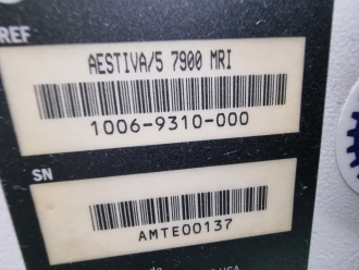 GE Datex-Ohmeda Aestiva/5 7900 MRI Anaesthetic Machine - 5