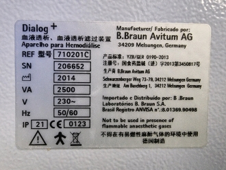 B Braun Dialog+ Dialysis Machine - 5