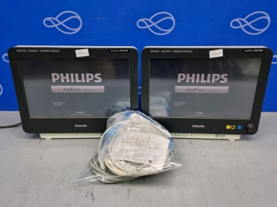 2 x Philips Intellivue Neo-Natal MX700 Patient Monitor