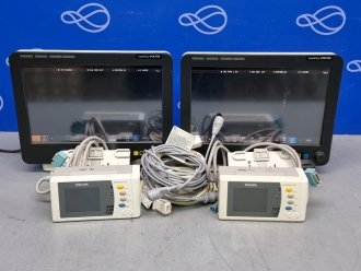 2 x Philips Intellivue Neo-Natal MX700 Patient Monitor