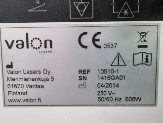 Valon Multispot Laser 10510-1 Unit - 5