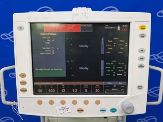 GE Datex-Ohmeda Engstrom Carestation Ventilator on Rollstand - 4