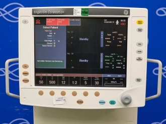 GE Datex Ohmeda Engstrom Carestation Ventilator on Rollstand - 4