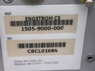 GE Datex-Ohmeda Engstrom Carestation Ventilator on Rollstand - 6