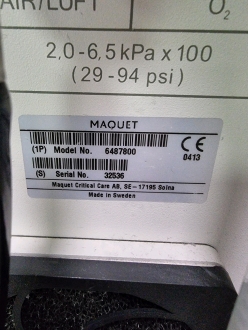 Maquet Servo-i Ventilator on Trolley - 5